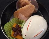 長月22　お月見弁当　女子高生弁当作り方6写真