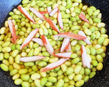 枝豆の卵とじ♪作り方1写真