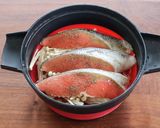 バター香る♪甘塩鮭とキノコの炊き込みご飯作り方3写真
