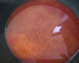 豚キムチ炒め乗せた辛ラーメン風酸辣湯麺作り方3写真