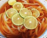 簡単美味しい♪すだちうどん作り方3写真