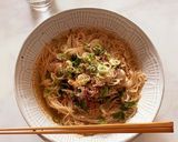 超簡単　エスニックぶっかけそうめん（温）作り方7写真