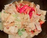 アンチョビキャベツとじゃがいものパスタ作り方7写真