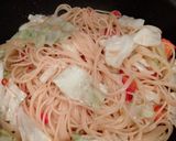 アンチョビキャベツとじゃがいものパスタ作り方8写真