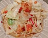 アンチョビキャベツとじゃがいものパスタ作り方9写真