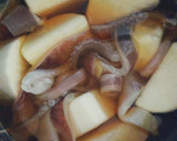 炊飯器でしみしみ柔らかイカ大根作り方3写真