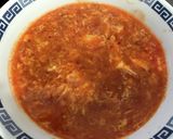 豚キムチ炒め乗せた辛ラーメン風酸辣湯麺作り方6写真