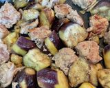 豚こまでゴロンとお肉の中華ナス炒め作り方10写真