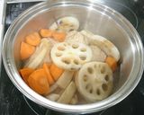 あったかお鍋☆優しいお味の鶏団子スーブ♪作り方9写真