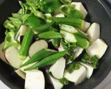豚バラ肉と茄子の味噌炒め☆＋夏野菜で美味作り方5写真