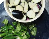 豚バラ肉と茄子の味噌炒め☆＋夏野菜で美味作り方2写真