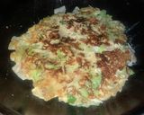 お好み焼き　生地を作らないキャベツ焼き作り方4写真