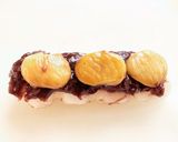お月見 おやつ 餡団子と甘栗の春巻き作り方3写真