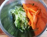 春雨サラダ♪が主食の日！揚げ物付作り方3写真