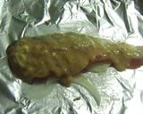 簡単♪鮭の味噌マヨホイル焼き作り方3写真