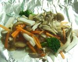 簡単♪鮭の味噌マヨホイル焼き作り方4写真