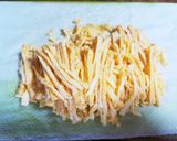 春雨サラダ♪が主食の日！揚げ物付作り方4写真