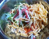 春雨サラダ♪が主食の日！揚げ物付作り方5写真