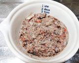 犬ご飯 いわしともやしのハンバーグ作り方2写真