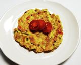 犬ご飯 かに玉作り方4写真