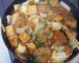 鶏肉団子のオイスター白菜あんかけ作り方5写真