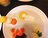 ココナッツミルクの冷たい白玉ぜんざい作り方7写真
