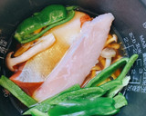 簡単！秋鮭ときのこの炊き込みご飯作り方3写真