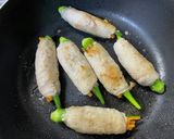 おくらの肉巻き作り方5写真