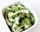 旨味たっぷり【ゴーヤとキノコのグラタン】作り方11写真