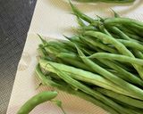 【レンジ】さやいんげん調理作り方1写真