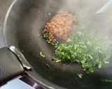 間引き大根菜と納豆チャーハン作り方4写真