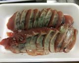 カツオ刺身の塩昆布和え作り方1写真