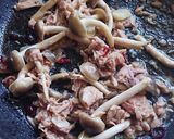 きのことツナの塩麹ペペロンチーノ作り方2写真