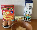 炊飯器で作るパンケーキ作り方1写真