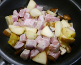 簡単！林檎と豚肉のかんたん酢炒め作り方3写真
