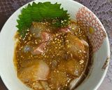 鯛の刺身に！お茶漬けに！簡単ごま漬けダレ作り方4写真