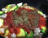 鶏もも肉とズッキーニのイタリアンソテー作り方5写真