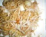モヤシたっぷり焼きそば作り方4写真