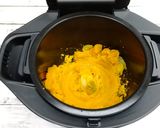 ホッとクックでかぼちゃサラダ（～つぶし）作り方3写真