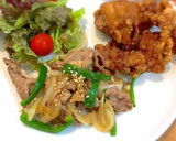 簡単ズボラ☆焼肉のタレ豚と玉葱の生姜焼き作り方18写真