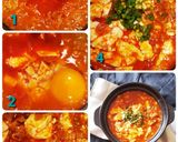 15分完成～豚肉入りスンドゥブチゲ作り方4写真