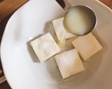 こどもレシピ♪チーズケーキ風トースト作り方4写真