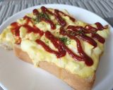 超簡単！喫茶店風たまごトースト！！作り方5写真