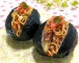 焼きそば おにぎり(ドック or 三角)作り方8写真