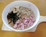 オートミール・スープ(塩昆布と高野豆腐)作り方6写真