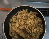 カルボナーラ焼そば作り方1写真
