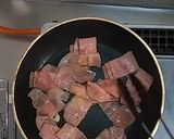 カルボナーラ焼そば作り方4写真