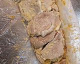豚味噌漬け焼き&くる竹輪焼き作り方4写真
