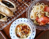 ナスとトマト冷静パスタサラダ風作り方6写真
