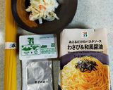 レンチンパスタで毛ガニの和風醤油パスタ作り方2写真